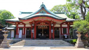 スポット1.品川神社