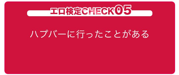 エロ検定CHECK05